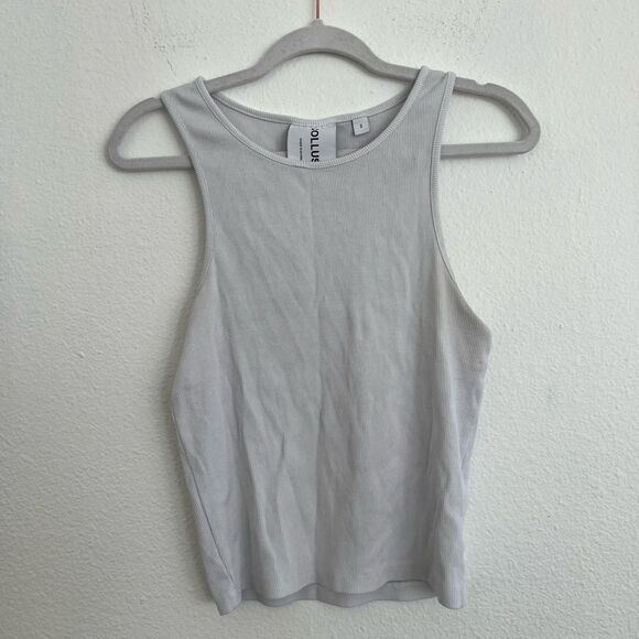 Collusion White Tank Top, size XS - Picture 1 of 6